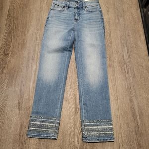 Brand new white house black market crop jeans